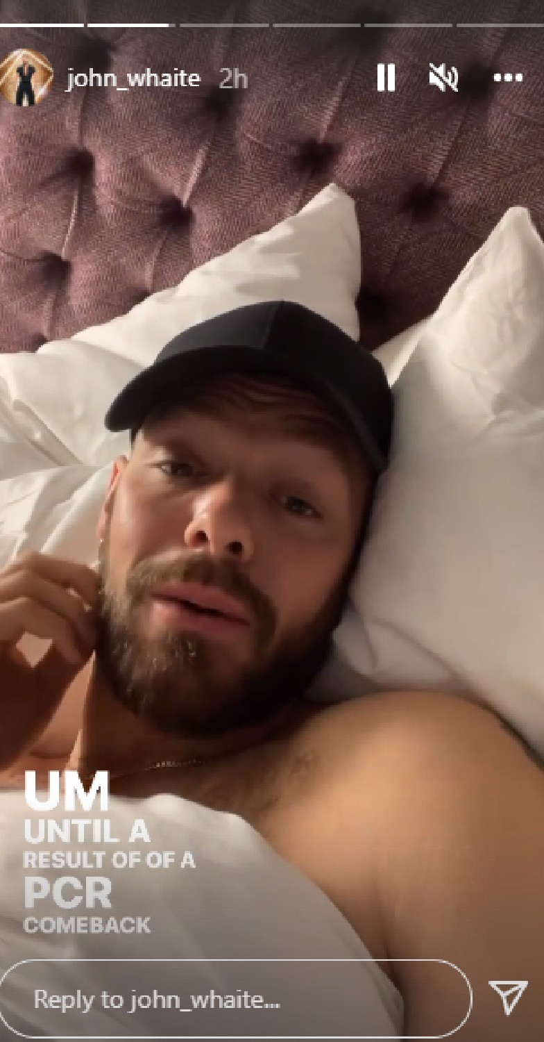 Strictly star John Whaite tests positive for Covid