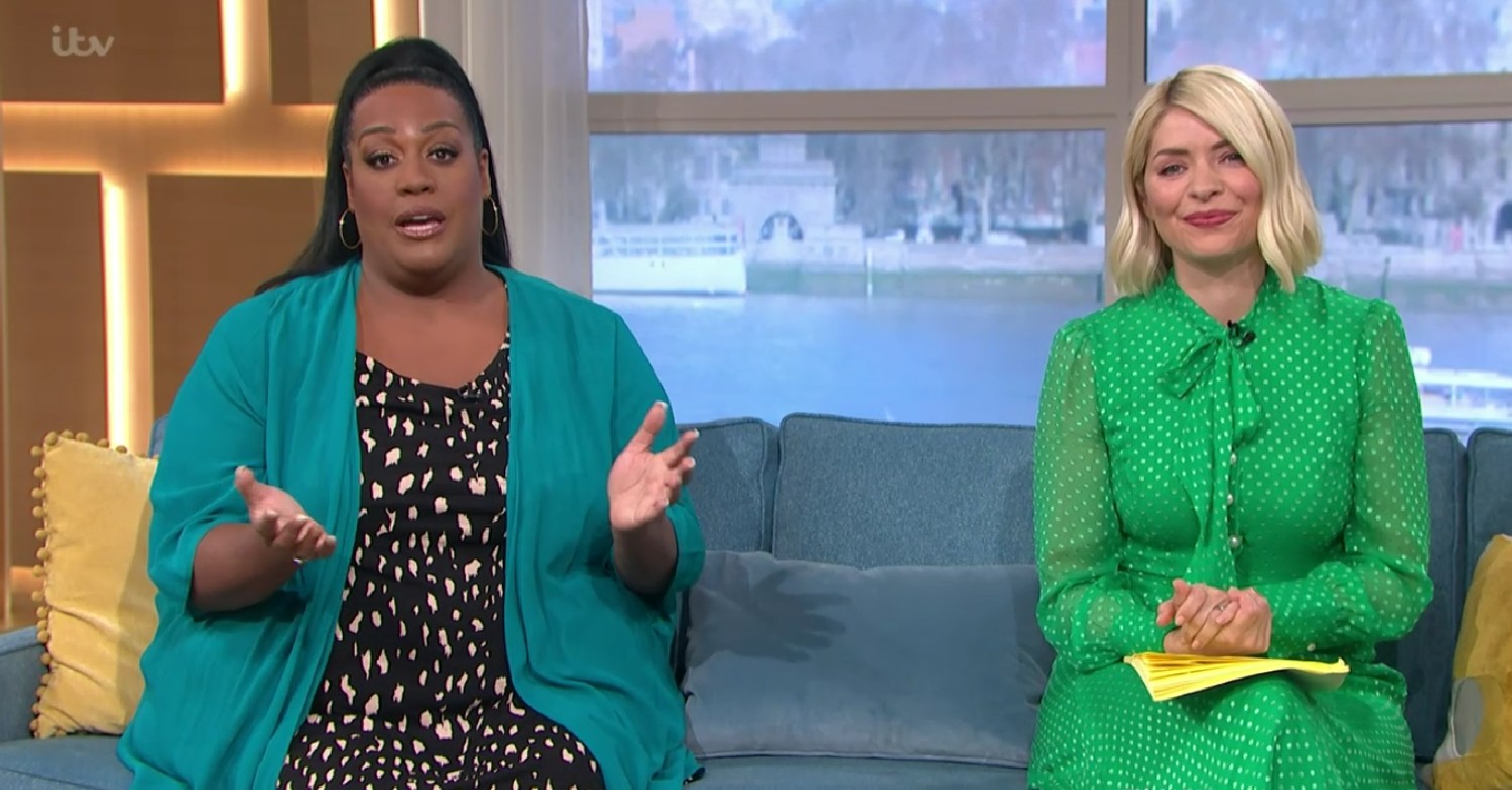 This Morning: Holly Willoughby hosting with Alison Hammond