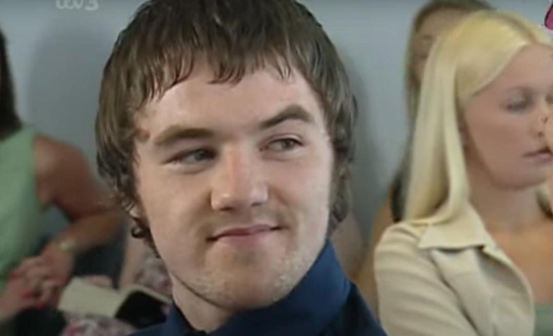 Roy Glover smirks in Emmerdale