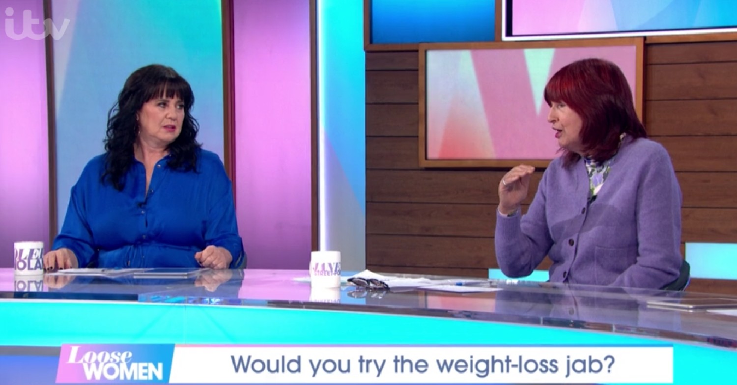 Coleen Nolan and Janet Street porter on Loose Women