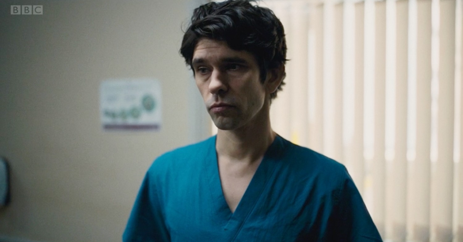 ben whishaw in this is going to hurt on bbc