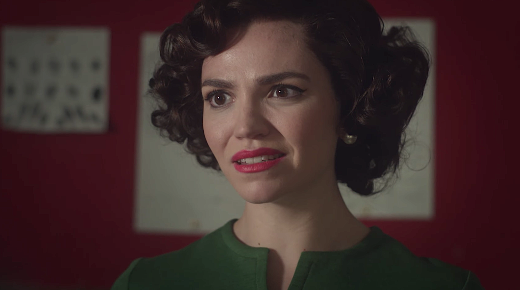 Actress Slin Hizli appearing GITV crime drama Grantchester