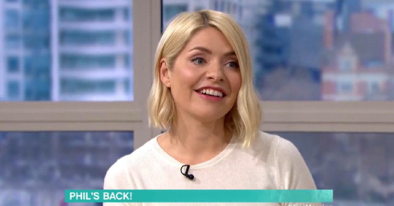 holly willoughby on this morning