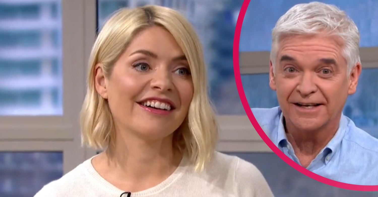 Holly Willoughby and Phillip Schofield on This Morning