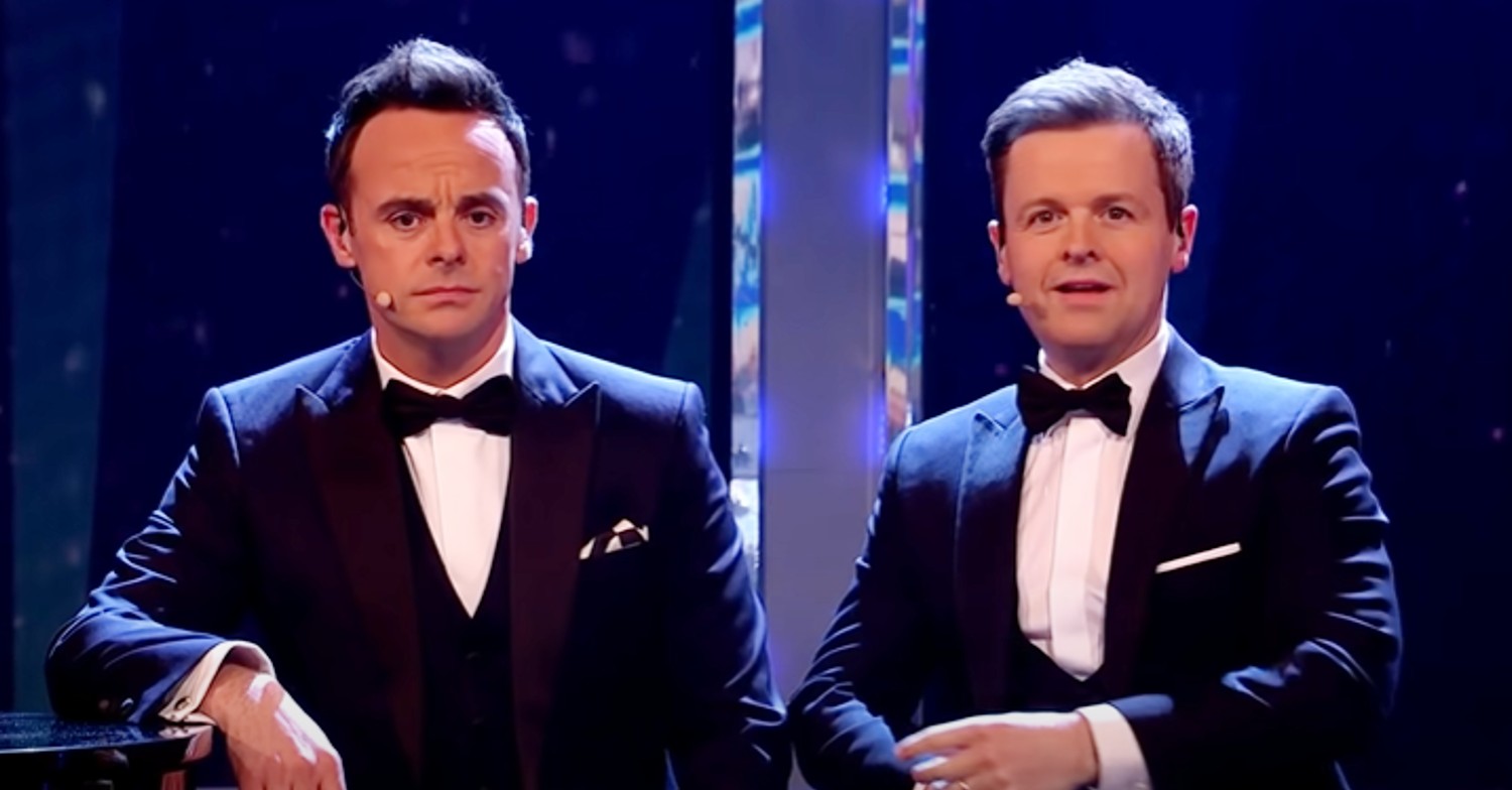 Ant and Dec on Saturday Night Takeaway