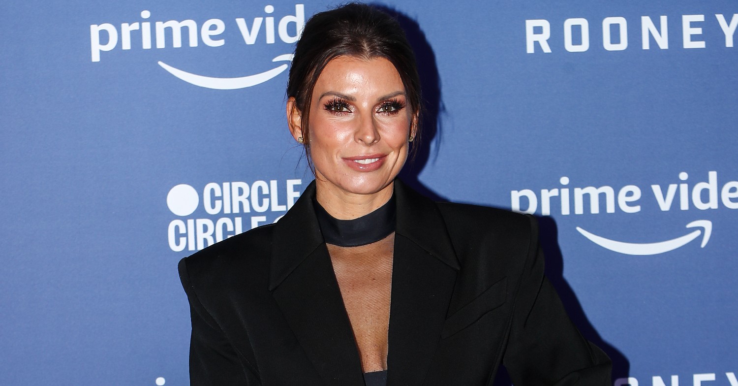 coleen rooney and husband wayne went to the rooney premiere 