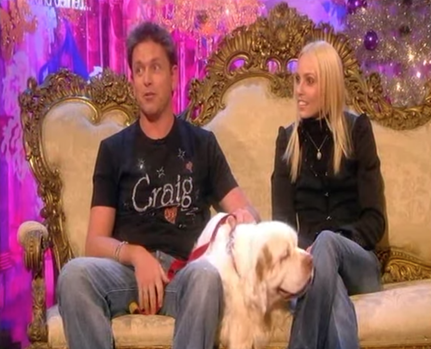 James Martin and Camilla Dallerup on Strictly's It Takes Two in 2005 