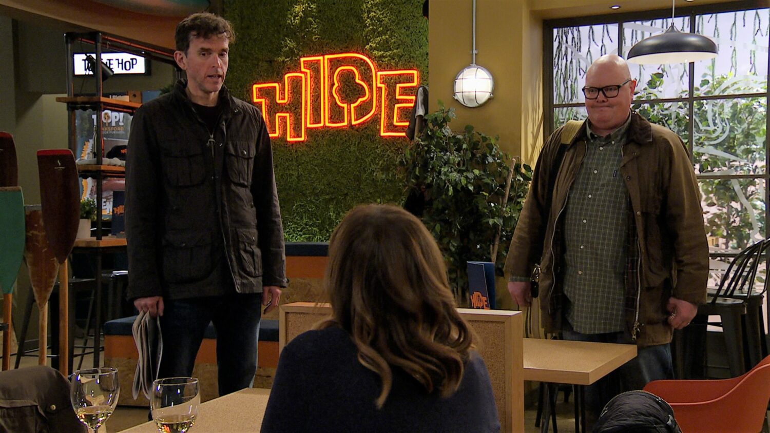 Emmerdale Marlon finds out about Pierce's death and braces himself to tell Rhona