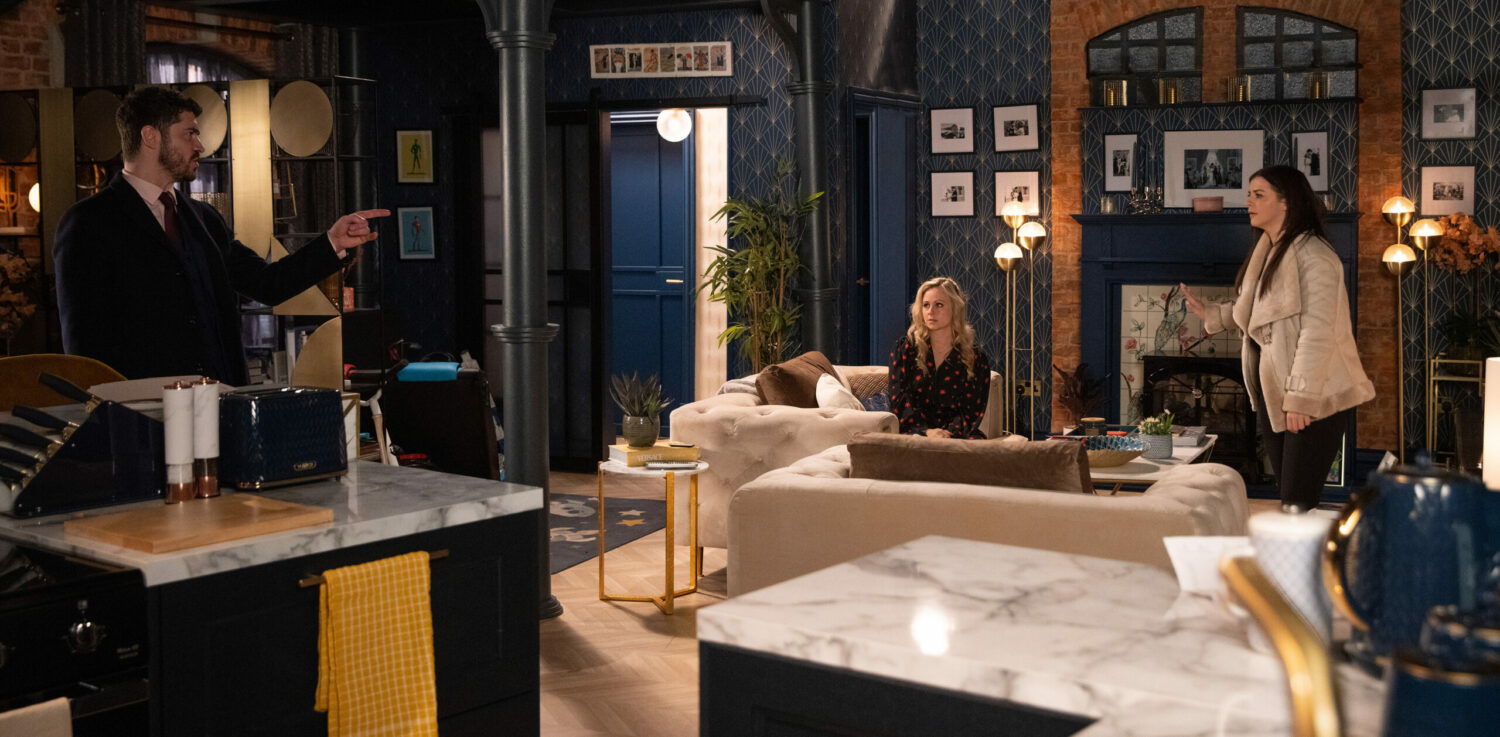 Coronation Street Wed 23 Feb Lydia lies to Sarah she and Adam are having an affair