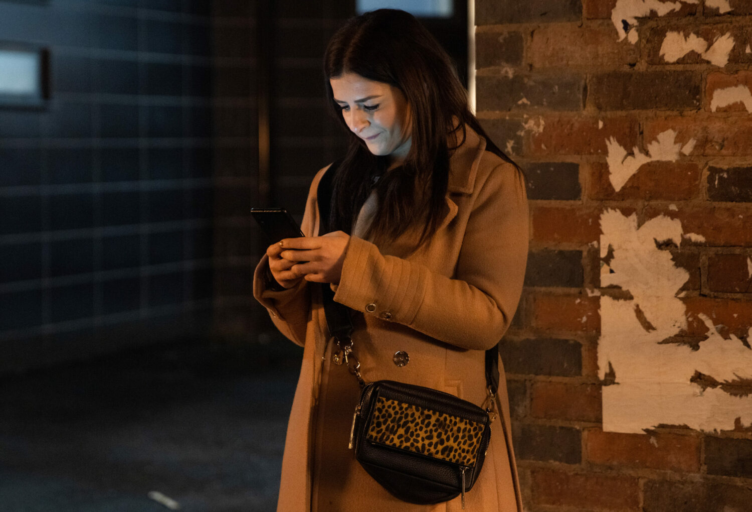 Coronation Street Lydia listens as Sarah and Adam row