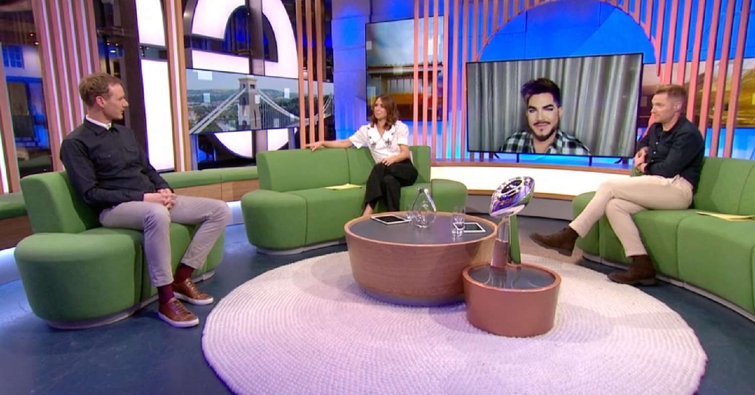 Dan Walker speaking about Strictly