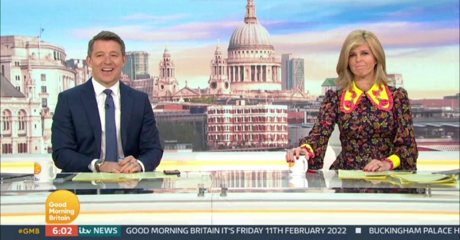 ben shephard kate garraway dress