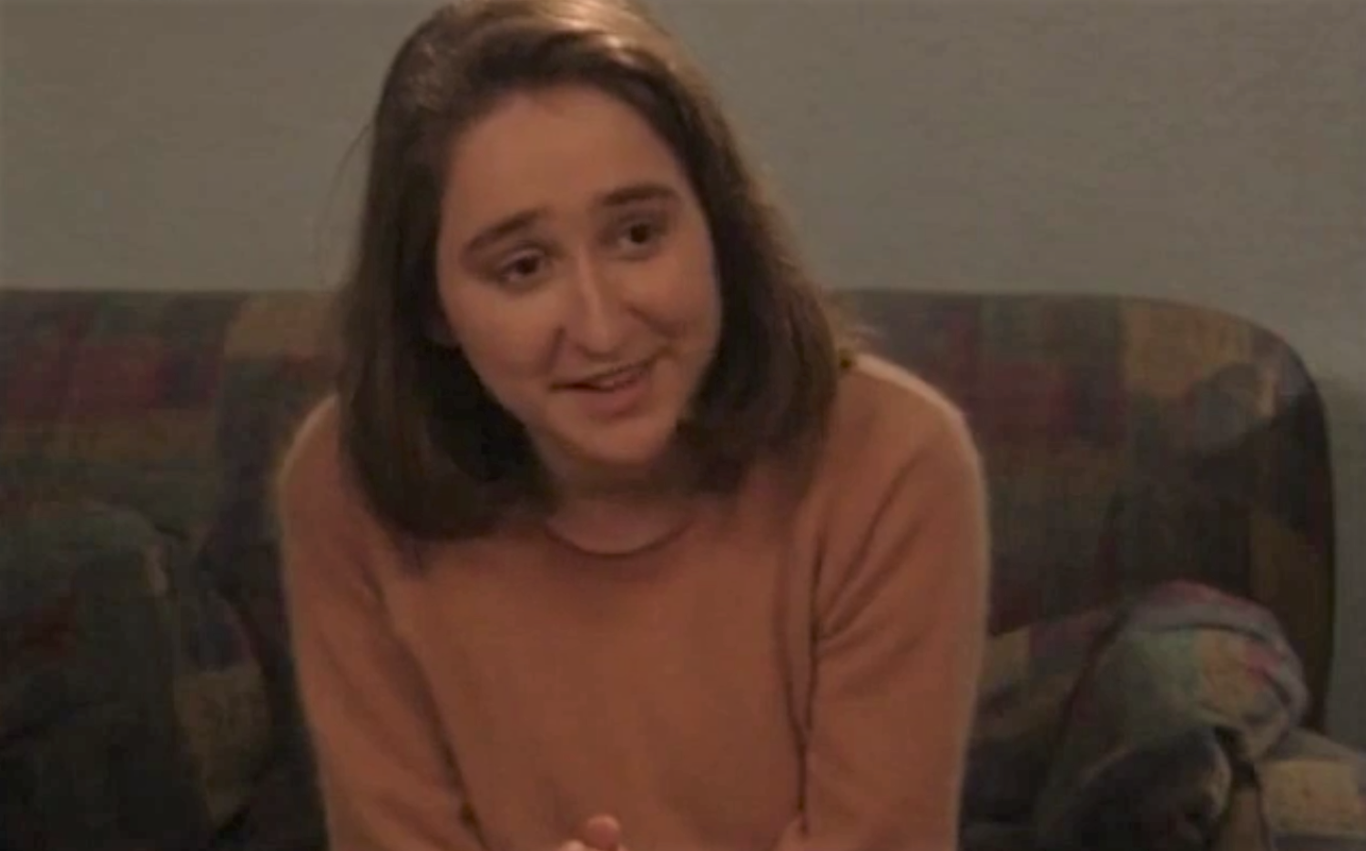 Emmerdale star Charlotte Bellamy plays religious fanatic Sue Taylor in EastEnders in 1996