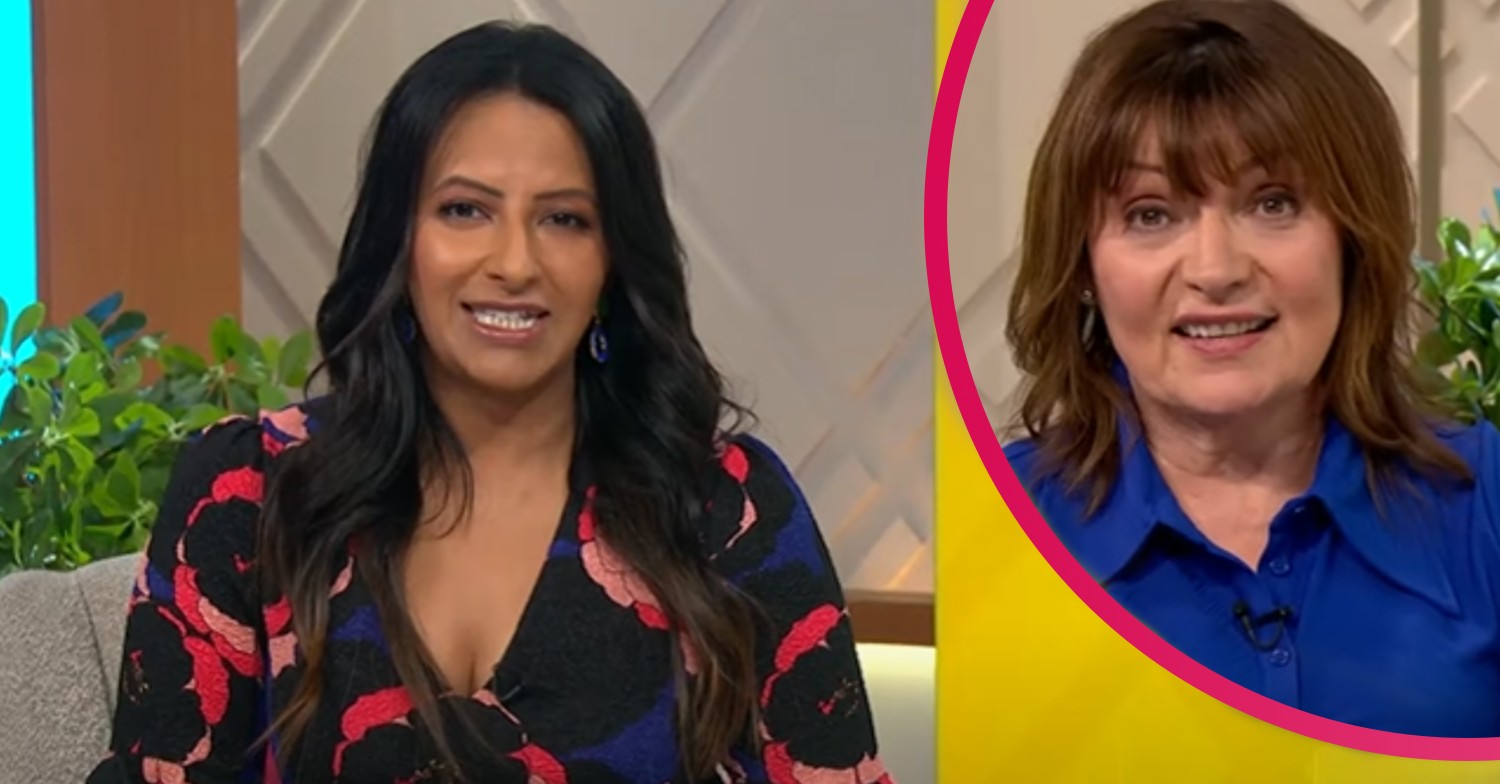 Lorraine today Ranvir Singh delights viewers as she hosts