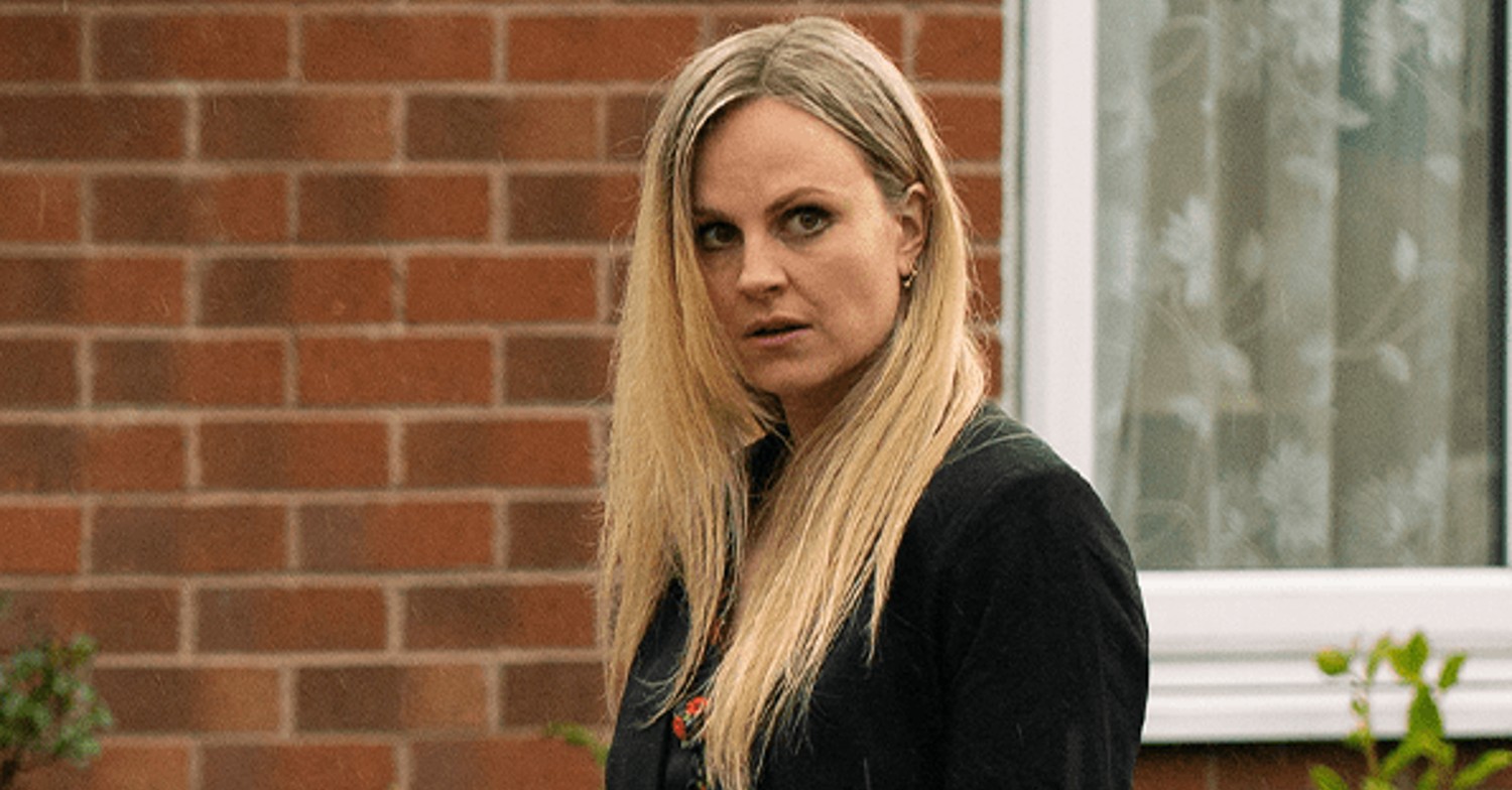 It's a wonder Sarah can function with her secrets (Credit: ITV)