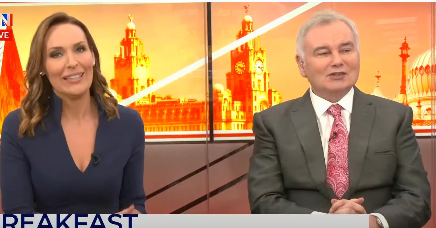 Eamonn Holmes on GB News with Isabel