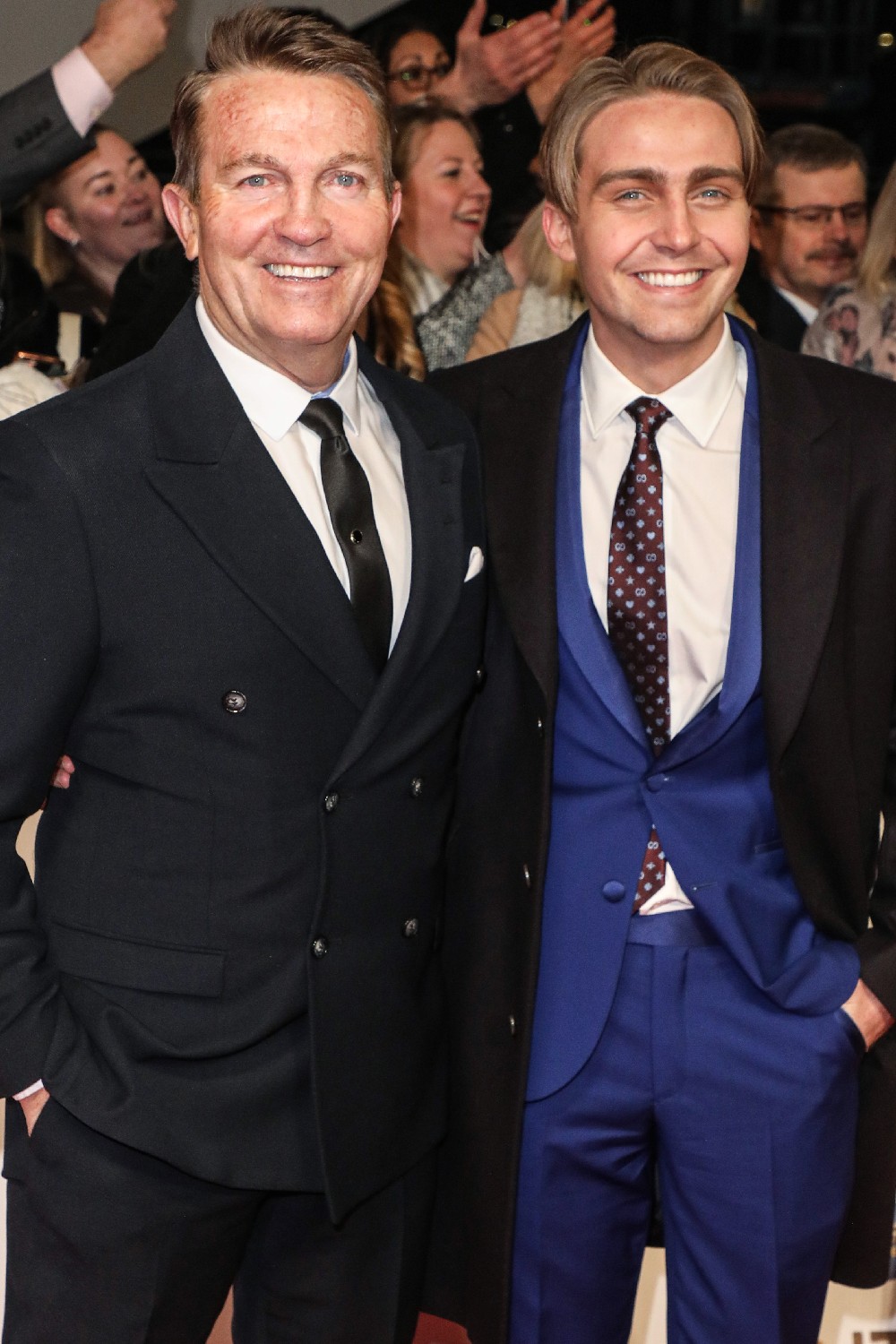 Bradley Walsh and son Barney