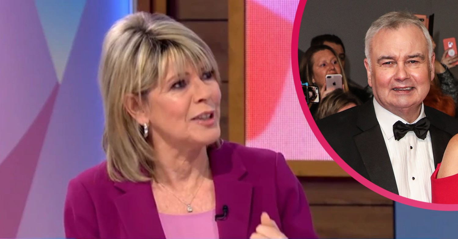 ruth langsford talks about eamonn holmes on loose women today