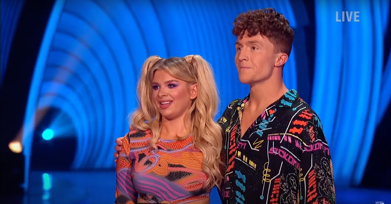 liberty poole and joe johnsone on dancing on ice