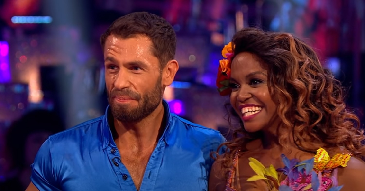 Kelvin Fletcher on Strictly with Oti Mabuse
