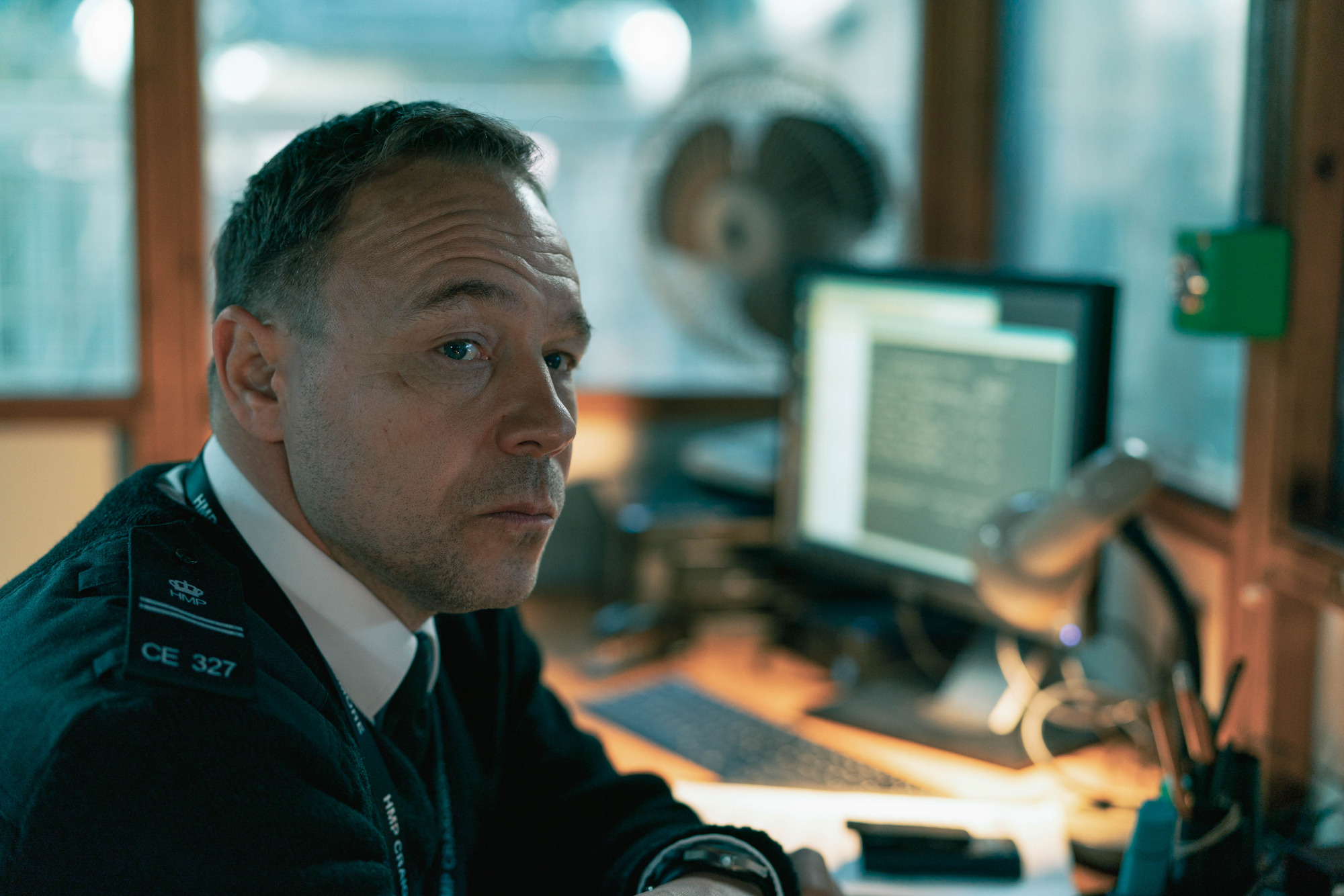 Stephen Graham as Eric in the BBC One prison drama Time
