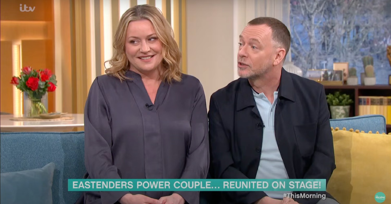 laurie brett and adam woodyatt on this morning today