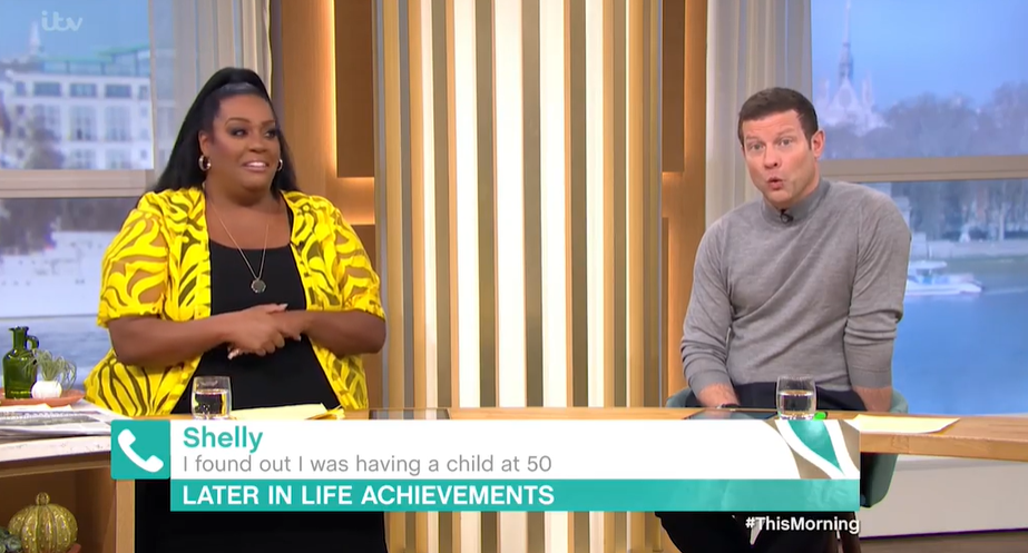 Alison Hammond on This Morning with Dermot O'Leary