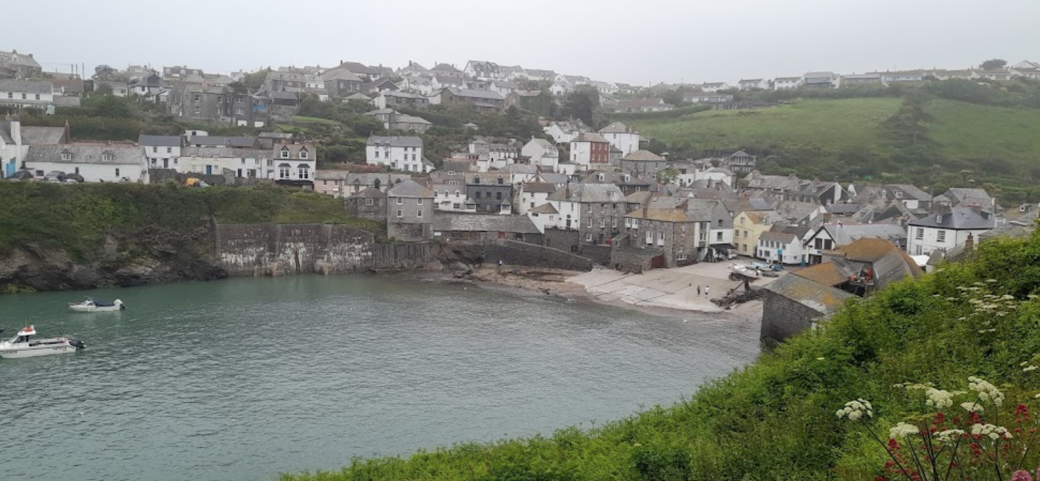 Cornish fish village Port Isaac