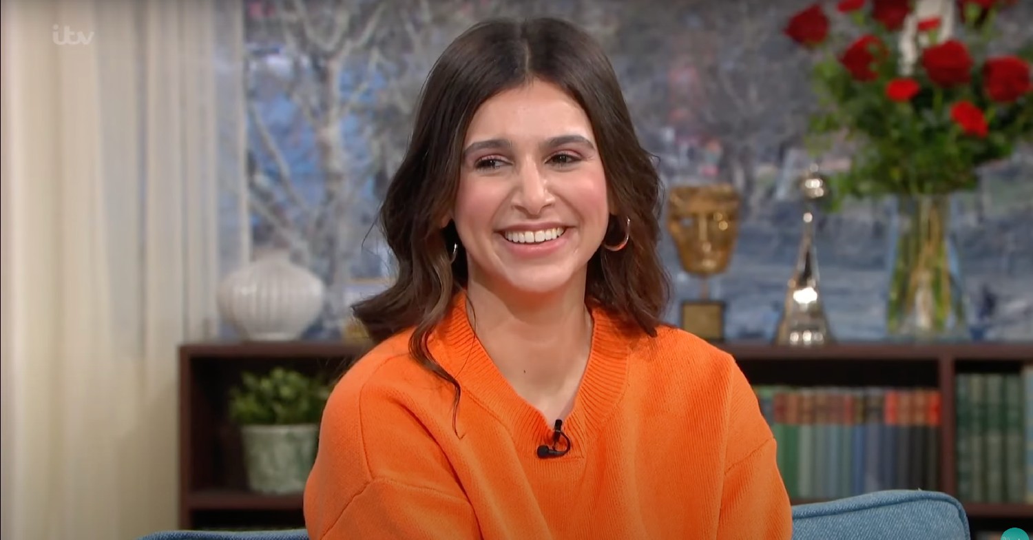 Paige sandhu aka meena on emmerdale on this morning