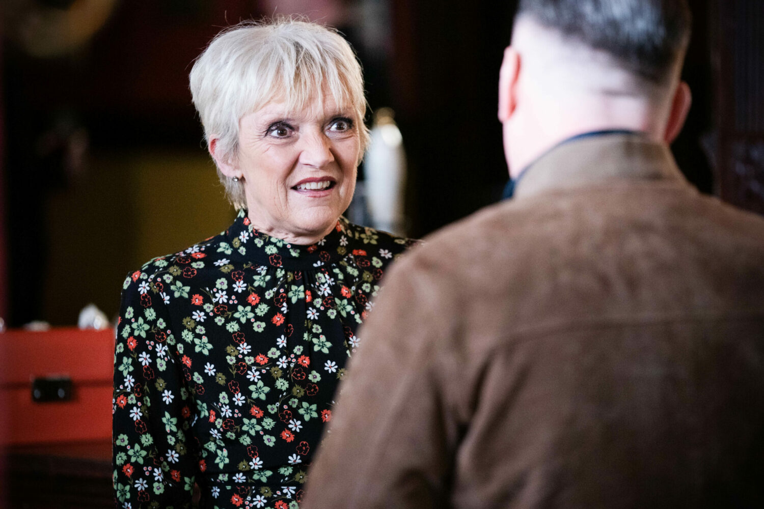 EastEnders Jean surprises Harvey with a hotel break but he wants to slow things down