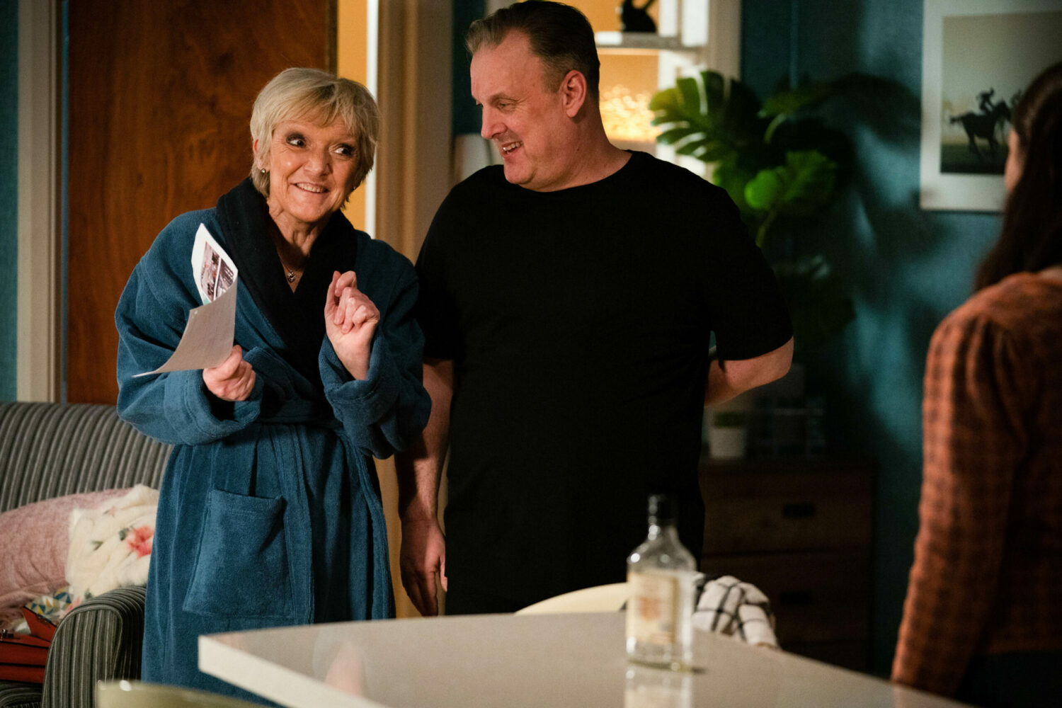 EastEnders Harvey tells Jean he'd love to go away with her