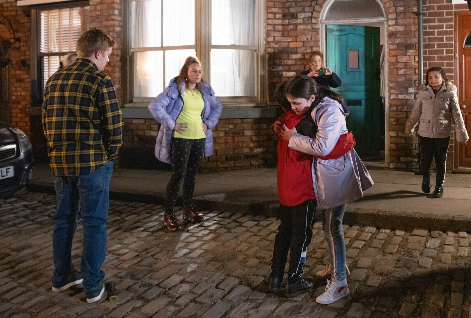 Coronation Street Chesney Hope and Gemma are emotional as they say goodbye to Joseph
