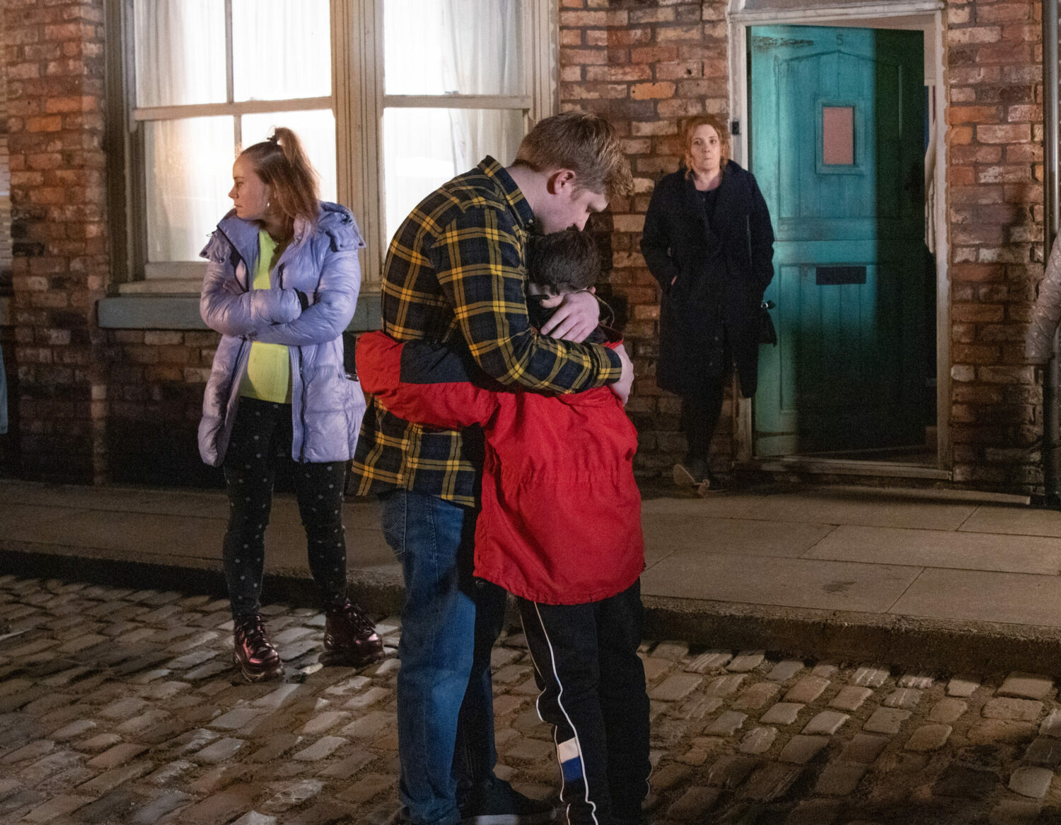 Coronation Street Chesney Hope and Gemma are emotional as they say goodbye to Joseph