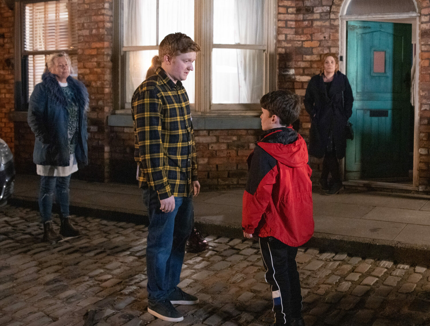 Coronation Street Chesney Hope and Gemma are emotional as they say goodbye to Joseph