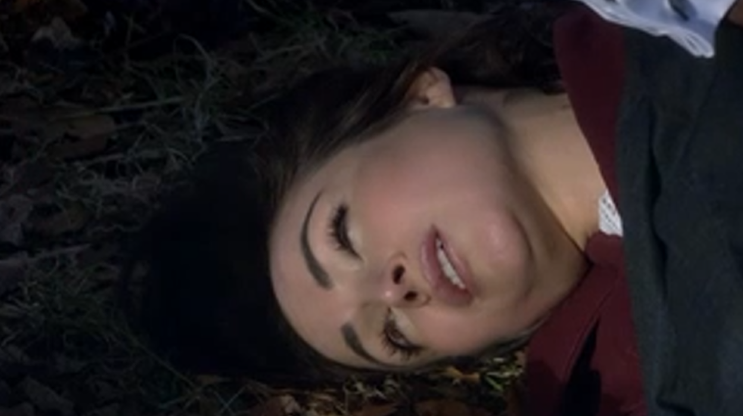 Emmerdale Leyla on the floor after being shot