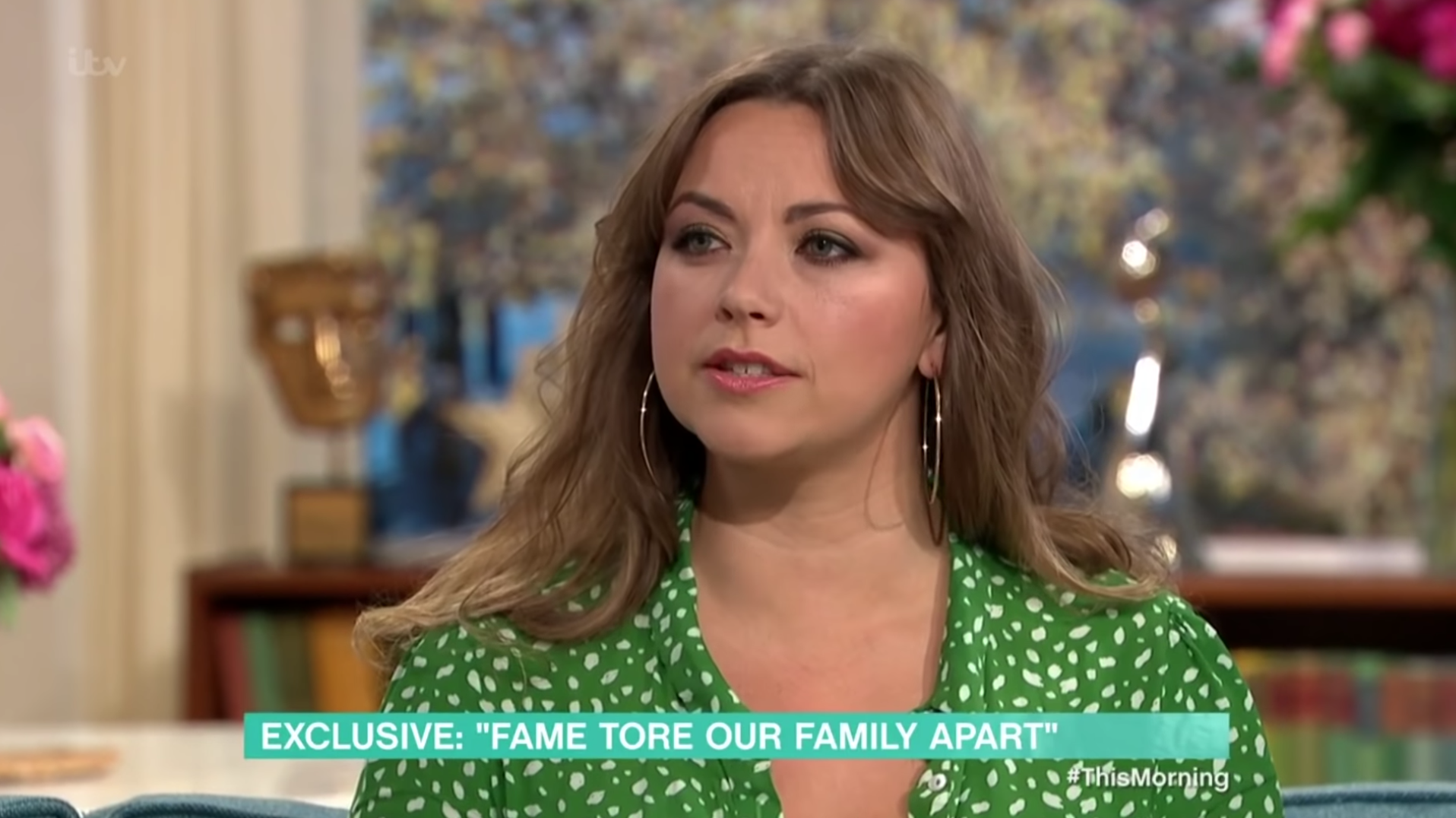 Singer and TV personality Charlotte Church appears on This Morning to describe how her early success affected her life