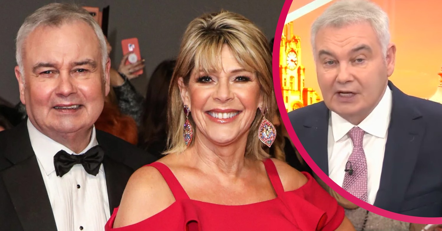 Eamonn Holmes supported by wife Ruth Langsford