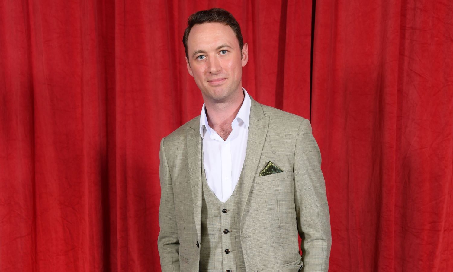 Emmerdale star Jonny McPherson on the red carpet