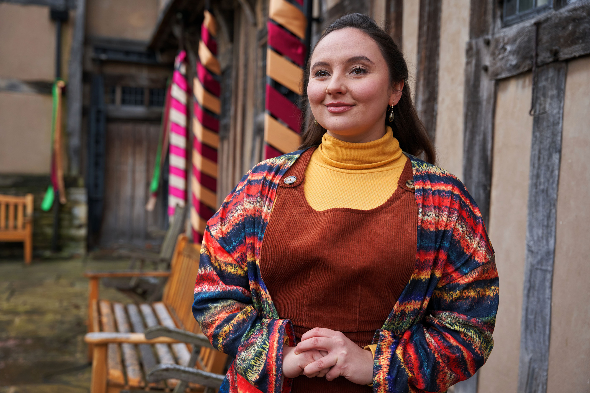 Actress Gabriella Leon in Shakespeare and Hathaway