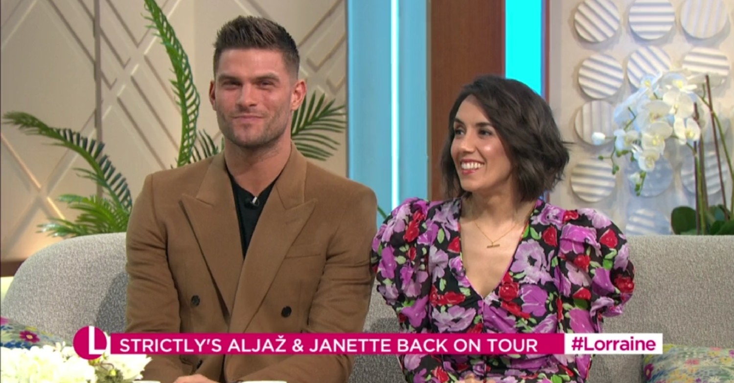 strictly come dancing stars janette manrara and aljaz skorjanec