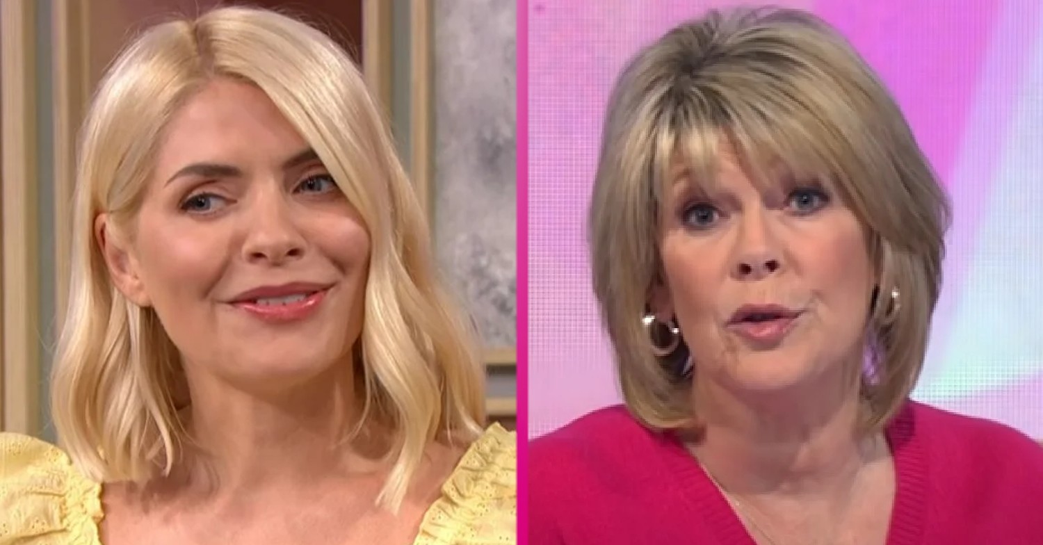 Holly Willoughby and This Morning co-star Ruth Langford