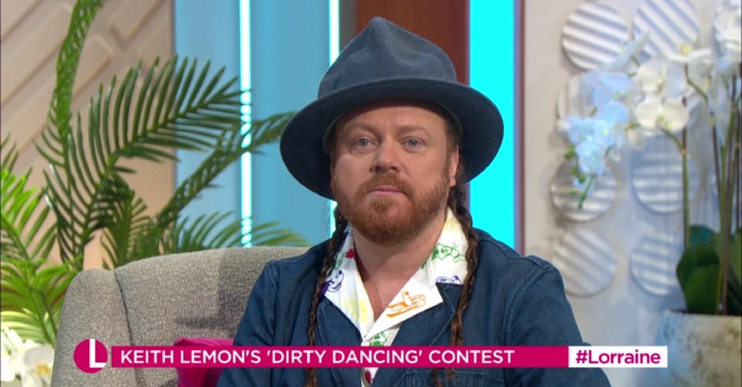 keith lemon on lorraine today