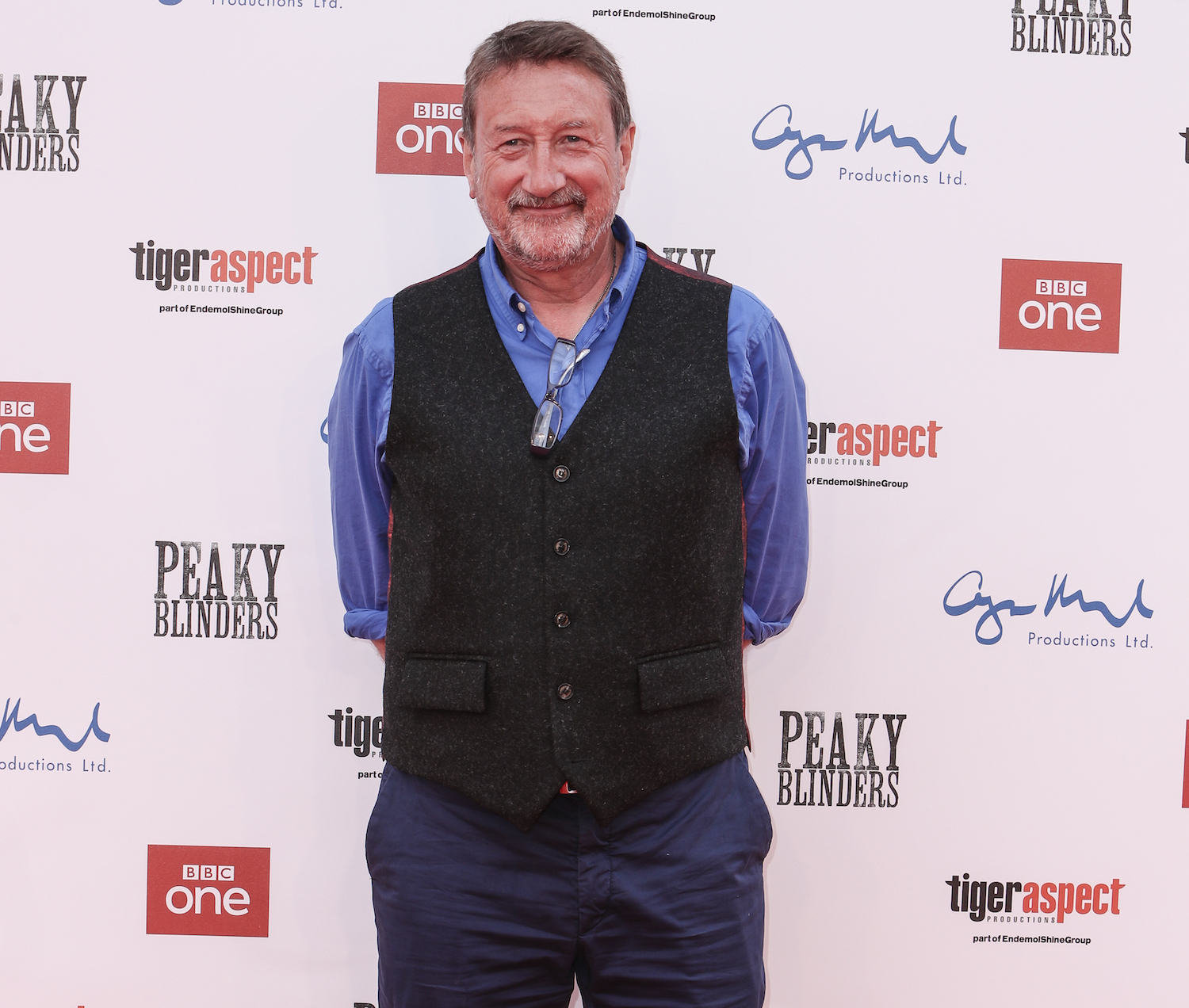 Peaky Blinders creator Steven Knight at a premiere event in Birmingham