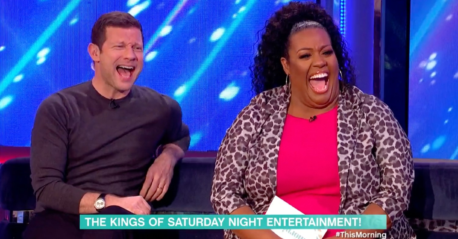alison hammond and dermot o'leary on this morning today
