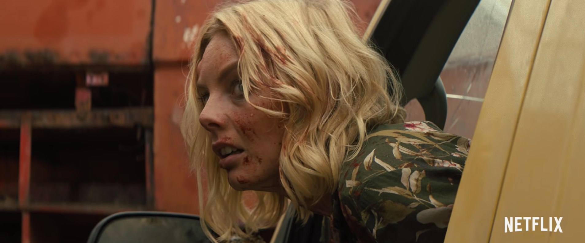 Nell Hudson as Ruth in Netflix movie Texas Chainsaw Massacrew