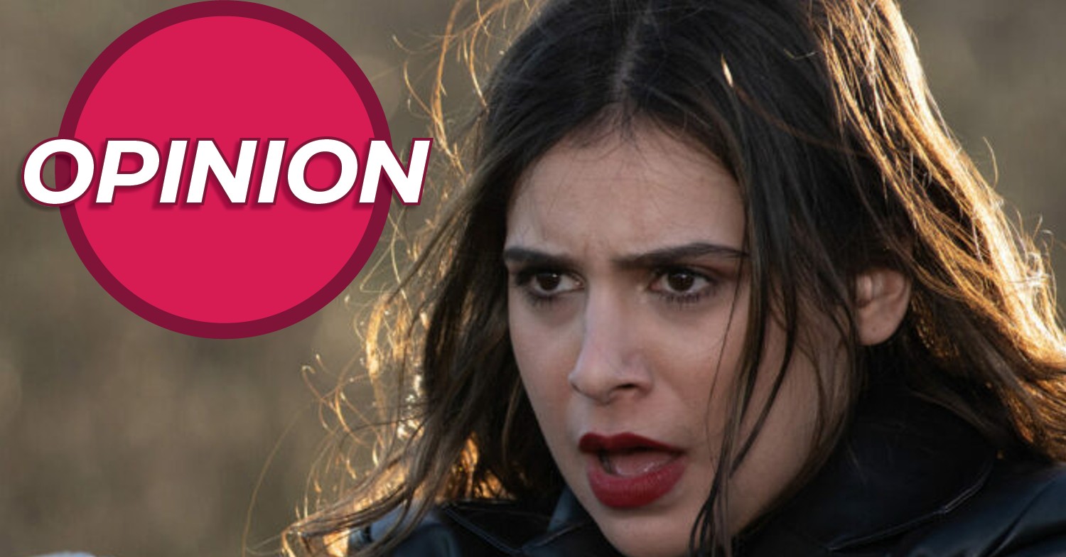 Emmerdale Meena looks ready to kill