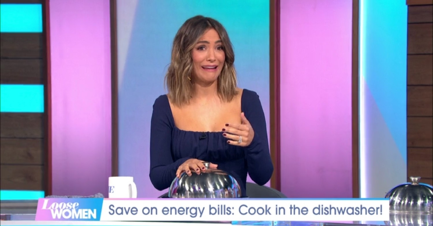 frankie bridge on loose women today