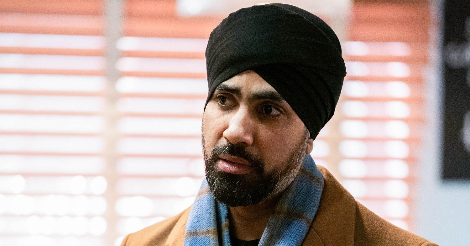 Jaz plays Kheerat Panesar in soap EastEnders (Credit: BBC)