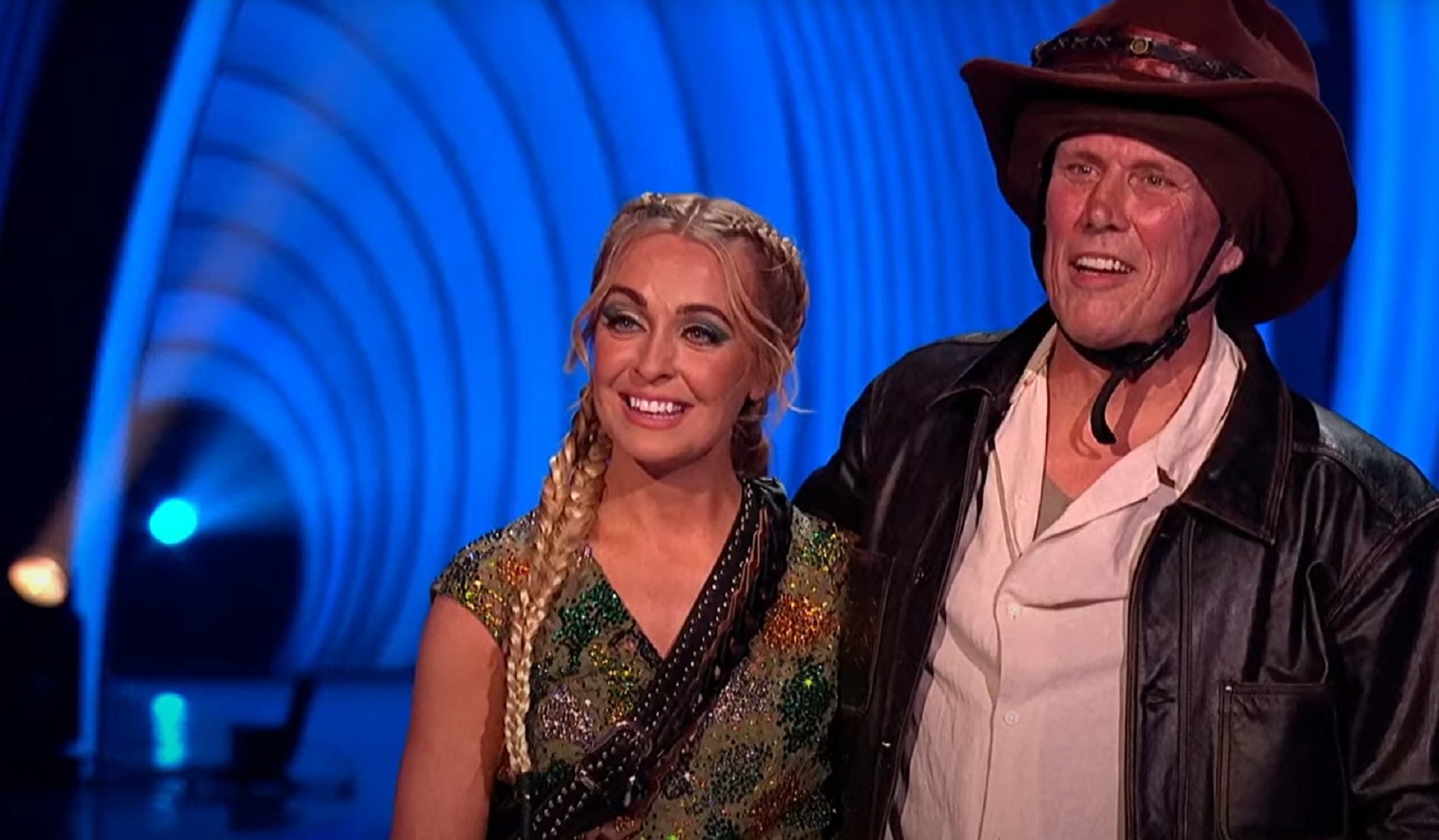 Bez on Dancing On Ice