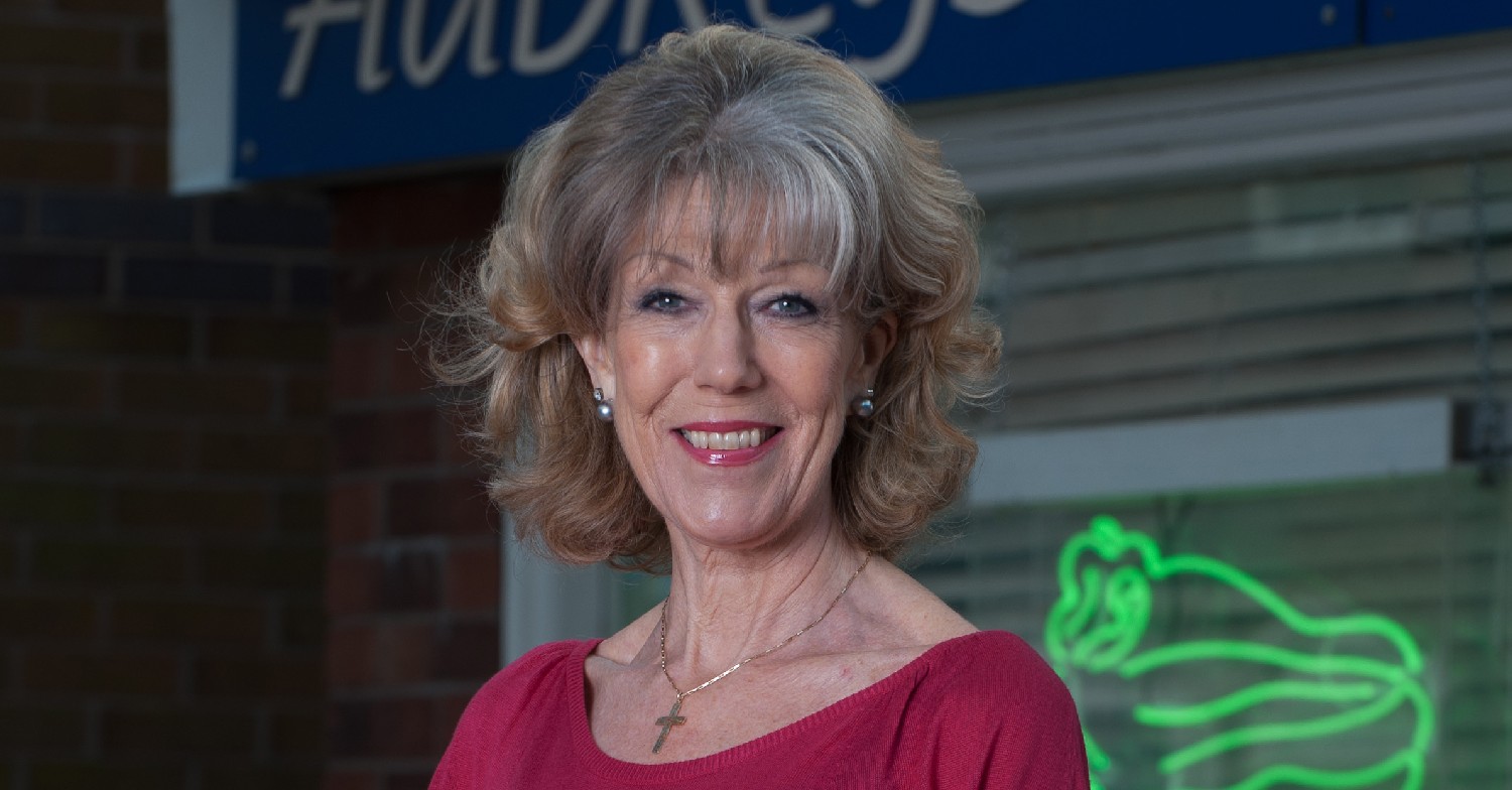 Audrey Roberts has been around for 38 years on the cobbles (Credit: ITV)